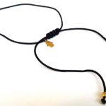 Κολιέ με κορδόνι, West, μαύρο