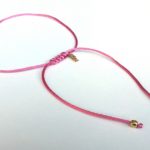 Κολιέ με κορδόνι, West, ροζ