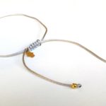 Κολιέ με κορδόνι, West, γκρι