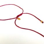 Κολιέ με κορδόνι, West, μπορντώ