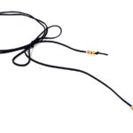 Wrap choker Beads, χρυσό