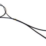 Wrap choker Tie, χρυσό