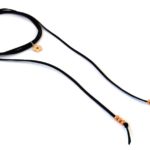 Wrap choker Margaret, ροζ χρυσό