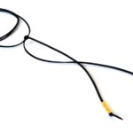 Wrap choker Cubes, χρυσό