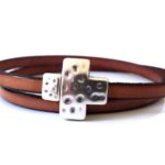 Δερμάτινο βραχιόλι, Cross, ταμπά