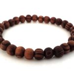 Wooden bracelet, φυσικό