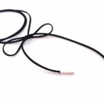 Wrap choker Cylinder, ασημί