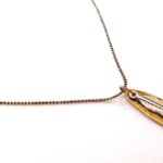 Military necklace, Board, Leaf, μπρονζέ