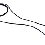 Wrap choker Tube, χρυσό