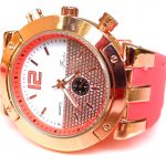 Ρολόι με καουτσούκ λουράκι