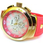 Ρολόι με καουτσούκ λουράκι