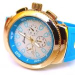 Ρολόι με καουτσούκ λουράκι