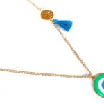 Μακρύ κολιέ με μάτι