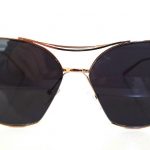 Γυαλιά ηλίου Azores, χρυσό, μαύρος φακός