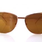 Γυαλιά ηλίου Tahiti, χρυσό, μπεζ-καφέ φακός