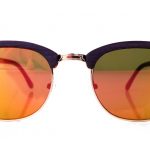 Γυαλιά ηλίου Melon, ξύλο, πορτοκαλί καθρέφτης