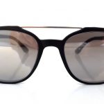 Γυαλιά ηλίου Galapagos, μαύρο, γκρι καθρέφτης