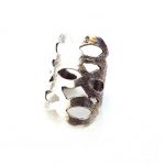 Boho ring, Leaky, ασημί