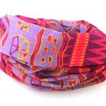 Υφασμάτινη πολυμορφική μπαντάνα, Cave, λιλά-φούξια