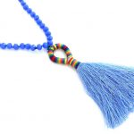 Boho, Big tassel, σιέλ