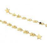 Extended σκουλαρίκια, Stars, χρυσό