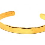 Hammered cuff, μπρονζέ