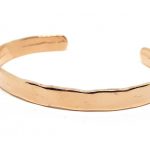 Hammered cuff, ροζ χρυσό
