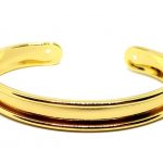 Rail cuff small, χρυσό