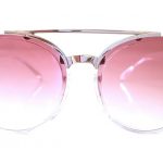 Γυαλιά ηλίου Blueberries, διάφανο, ροζ φακός