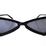 Γυαλιά ηλίου Mango, μαύρο, μαύρος φακός