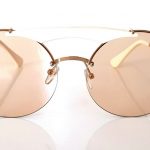 Γυαλιά ηλίου Passionfruit, εκρού, μπεζ φακός