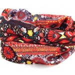 Headwear, Vintage, μαύρο-κόκκινο