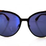 Γυαλιά ηλίου Polynesia, λεοπάρ, μπλε φακός