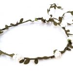 Bachelorette set, Small roses wreath