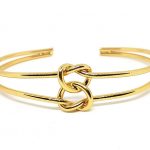 Double knot cuff, χρυσό