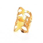 Boho ring, Leaky, χρυσό
