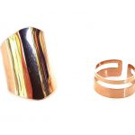 Σετ 2 ατσάλινων δαχτυλιδιών