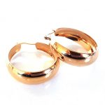 Ατσάλινα σκουλαρίκια κρίκοι