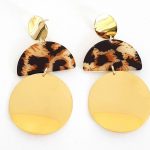 Ατσάλινα σκουλαρίκια Wild, Semicircles