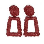 Μεταλλικά κρεμαστά σκουλαρίκια