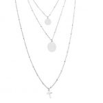 Ατσάλινο τριπλό κολιέ