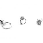 Σκουλαρίκια καρφάκια σετ