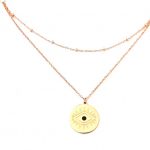 Ατσάλινο κολιέ με μάτι