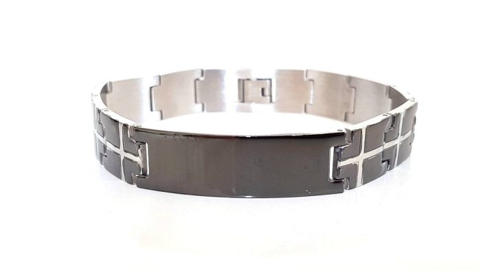 Steel men's bracelet