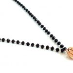 Ατσάλινο κολιέ με κοχύλι