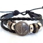 Βραχιόλι με ασπίδα-άγκυρα