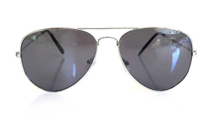 Sunglasses with gray lens