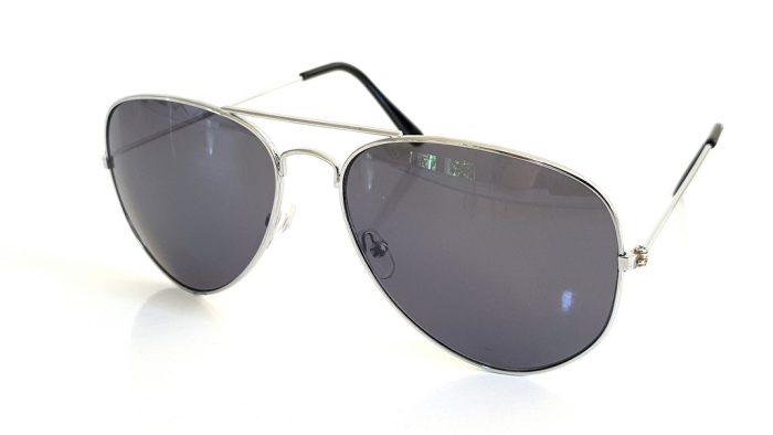 Sunglasses with gray lens