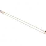 Ατσάλινο μακρύ κολιέ bolo