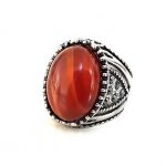 Ανδρικό δαχτυλίδι με πέτρα